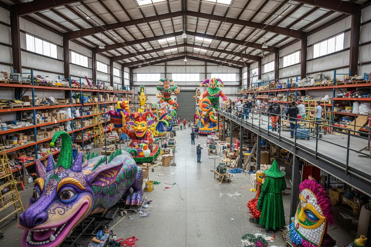 Mardi Gras World Behind-the-Scenes Experience