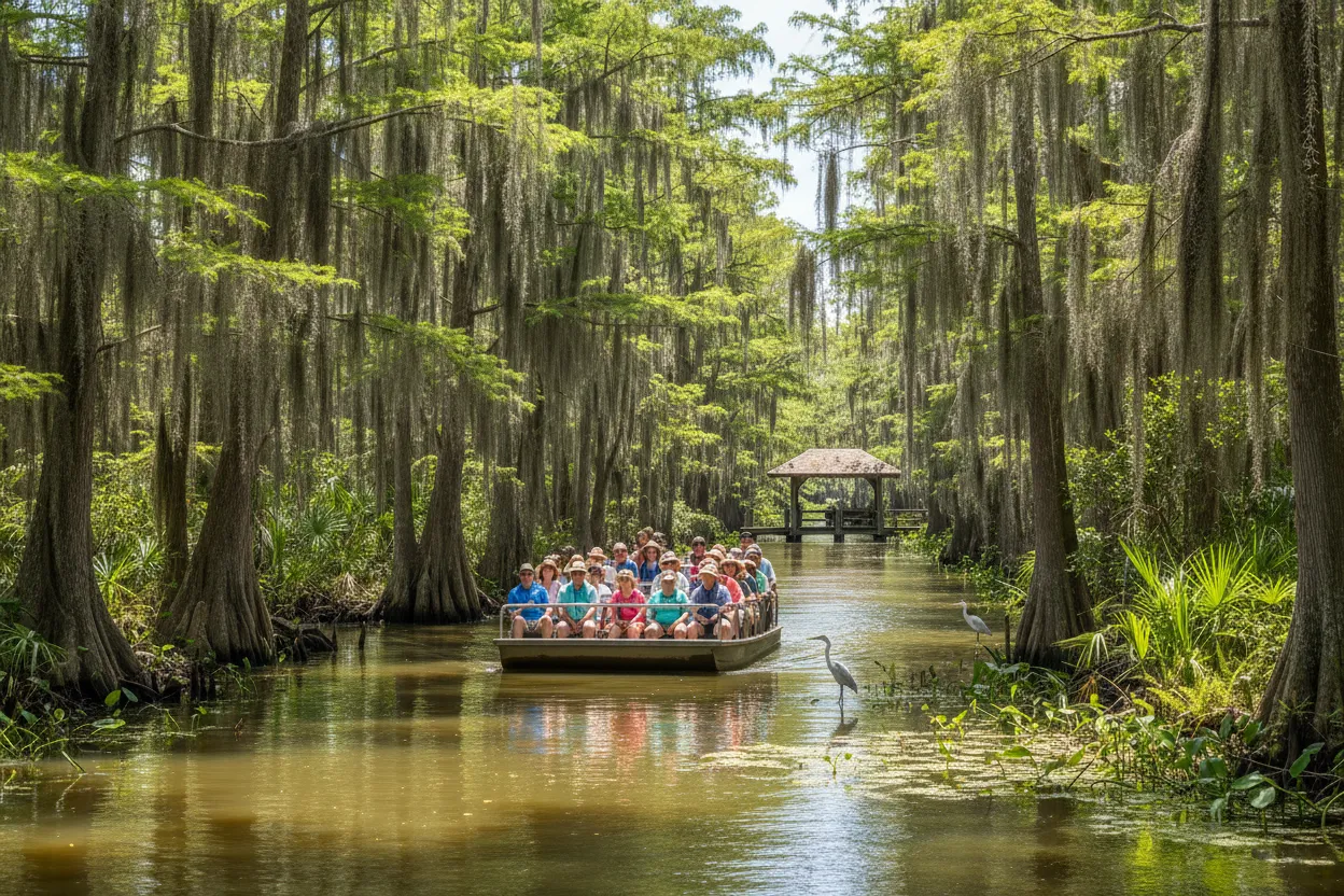 Swamp and Bayou Sightseeing Tour