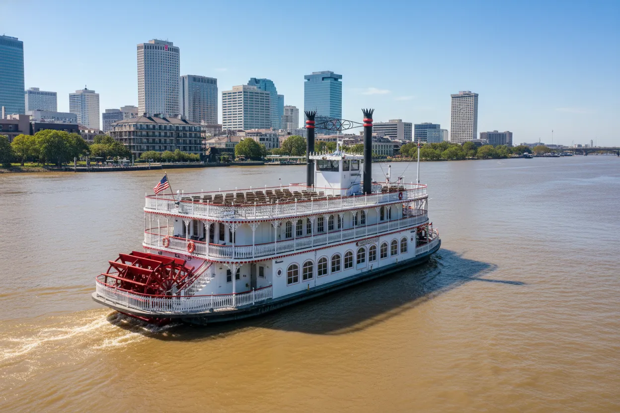 Steamboat Creole Queen History Cruise
