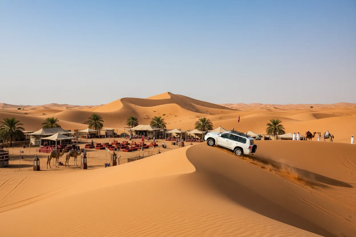 Desert Safari and Dune Bashing