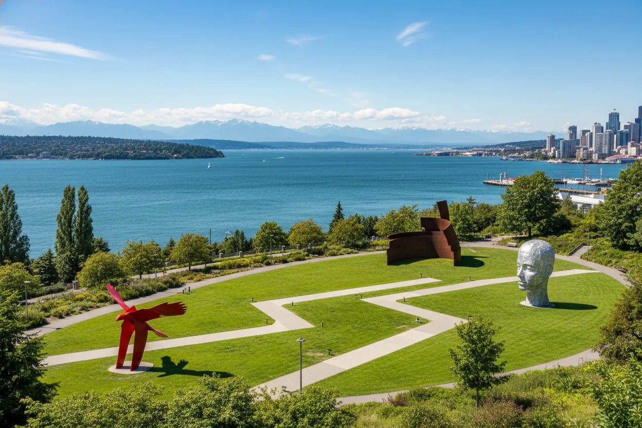 Strolling the Olympic Sculpture Park