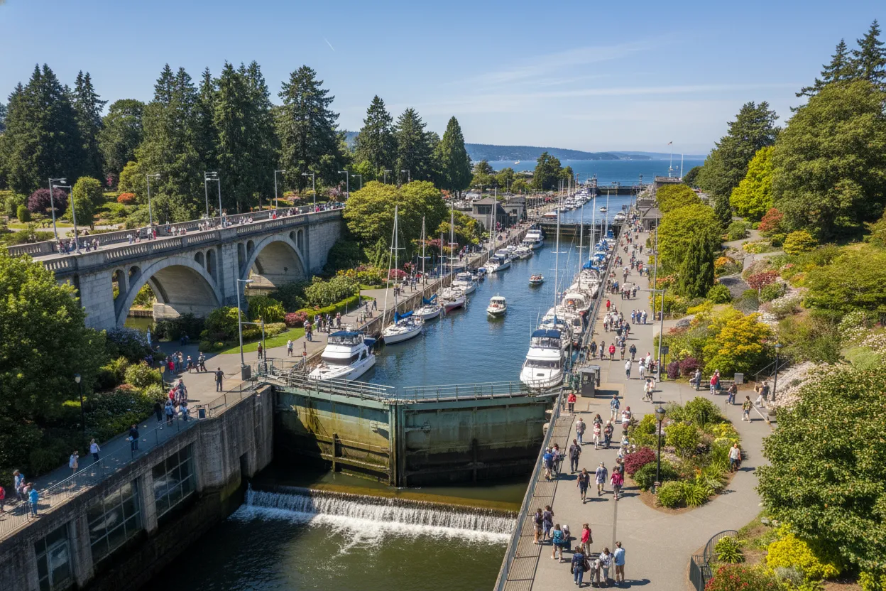 Visiting the Ballard Locks