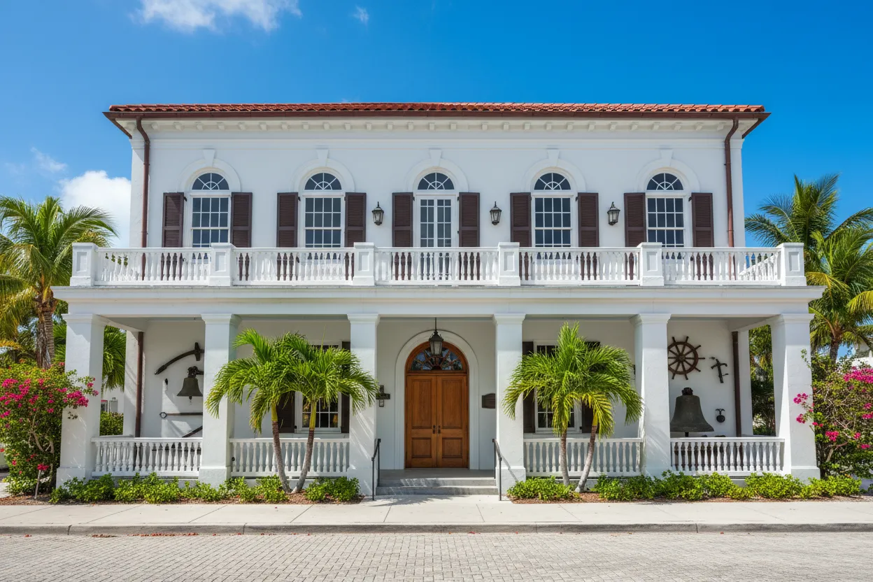 Museum exhibits in Key West with Cloud of Goods rentals.