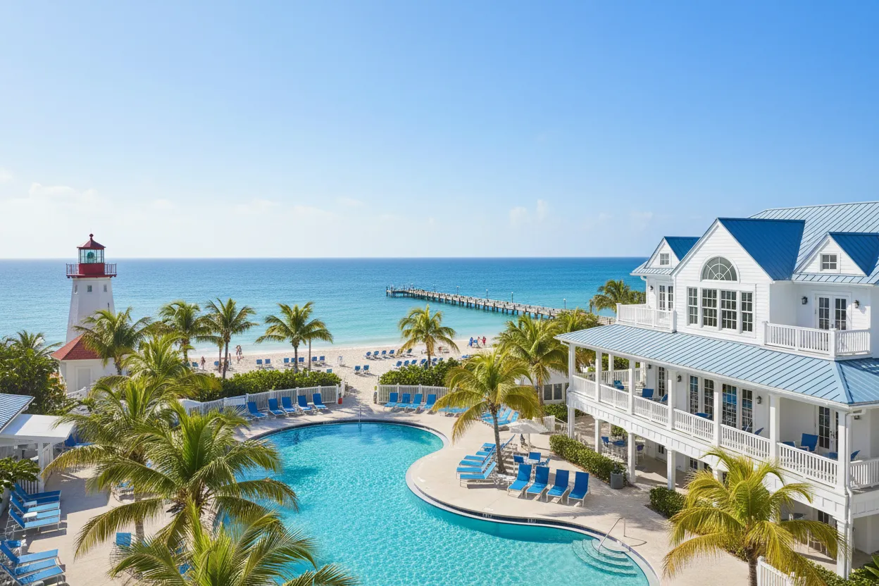 Beachfront resorts in Key West with Cloud of Goods.