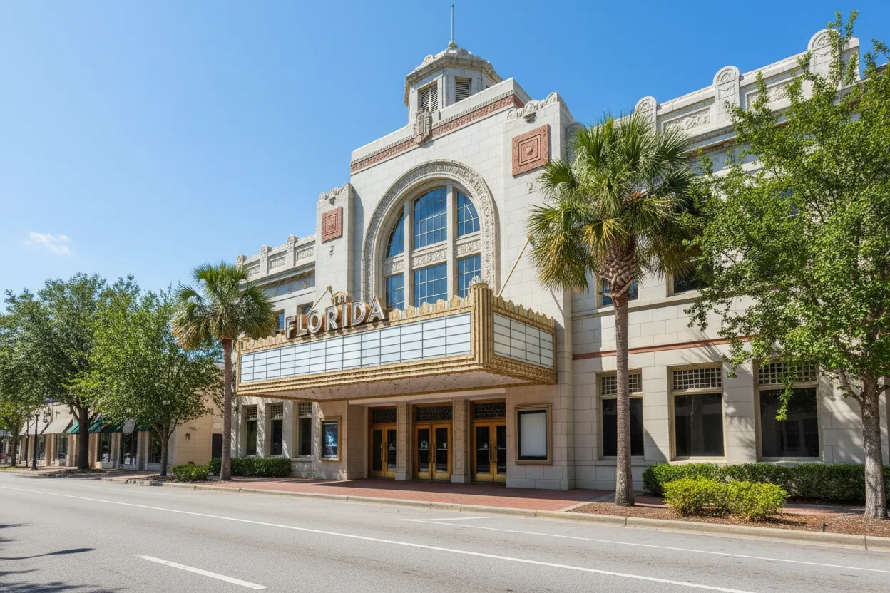 Historic theater in downtown Jacksonville ready for accessible theatergoers.