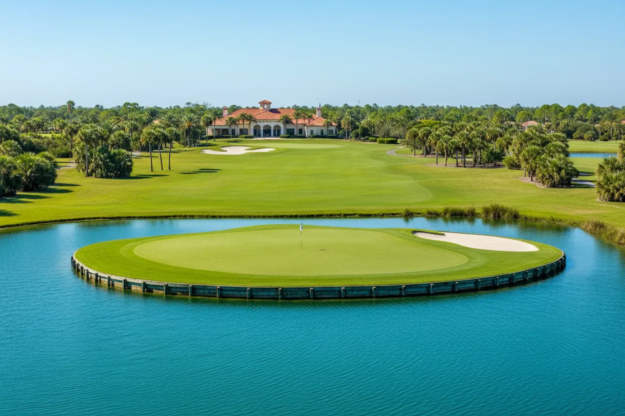 Golfing at TPC Sawgrass