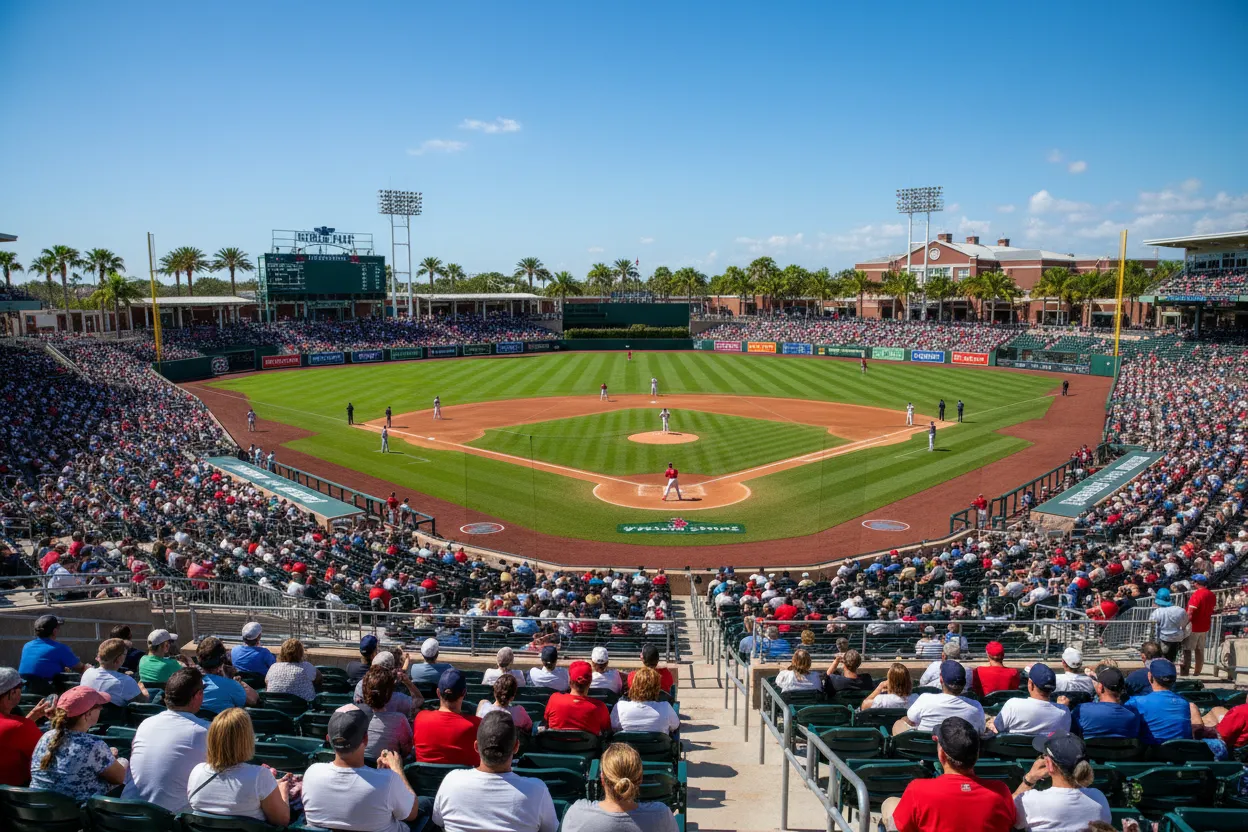 Catching a Red Sox Spring Training Game at JetBlue Park