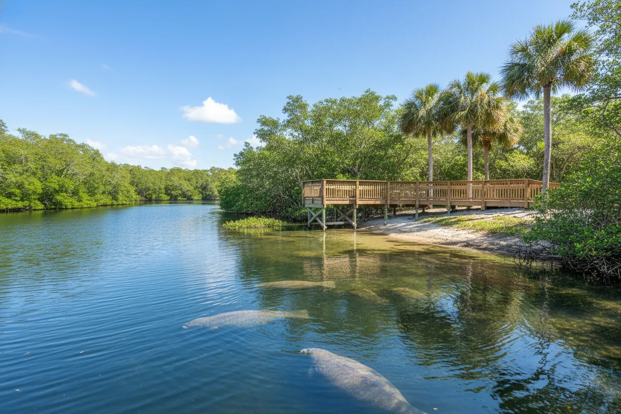 Wildlife Viewing at Manatee Park
