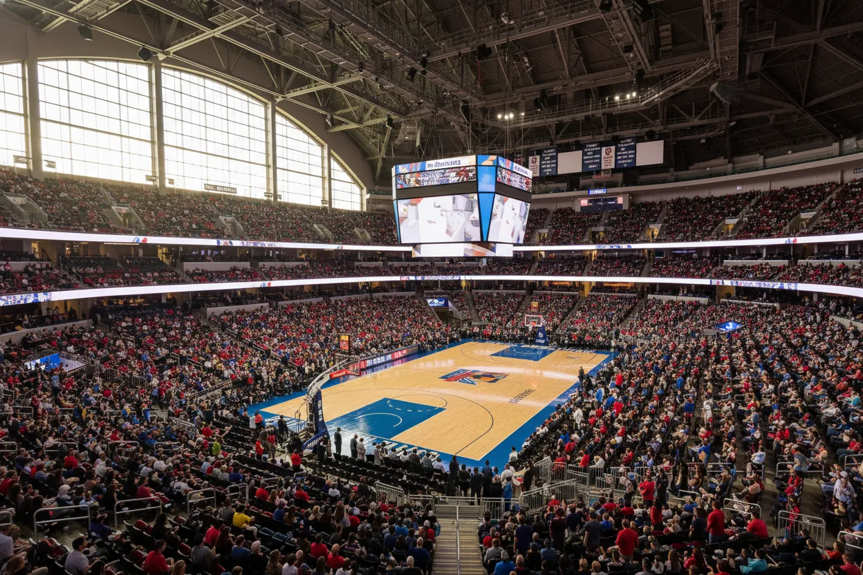 Watching a Game at American Airlines Center