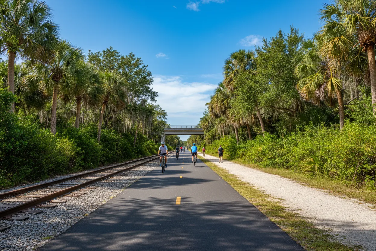 Cycling the Legacy Trail