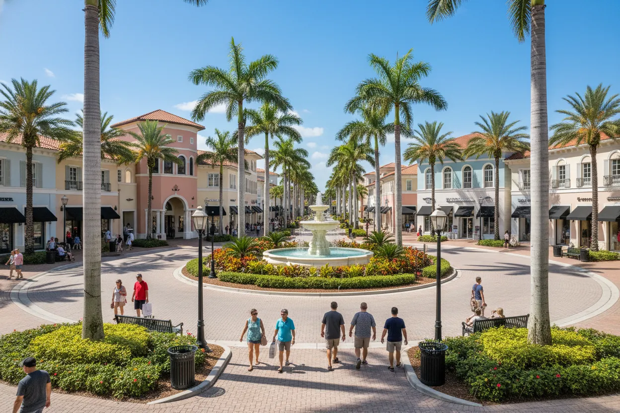 Shopping at St. Armands Circle