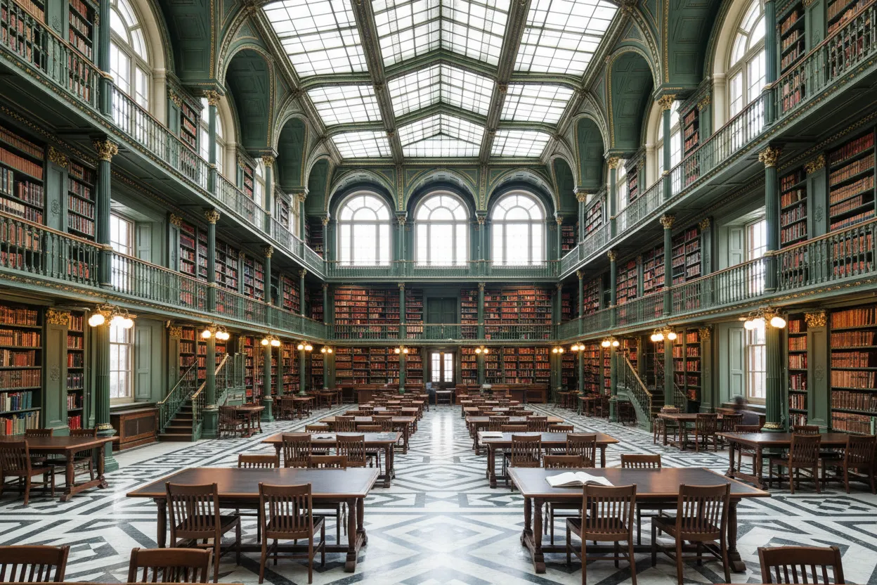 Peabody Library Exploration