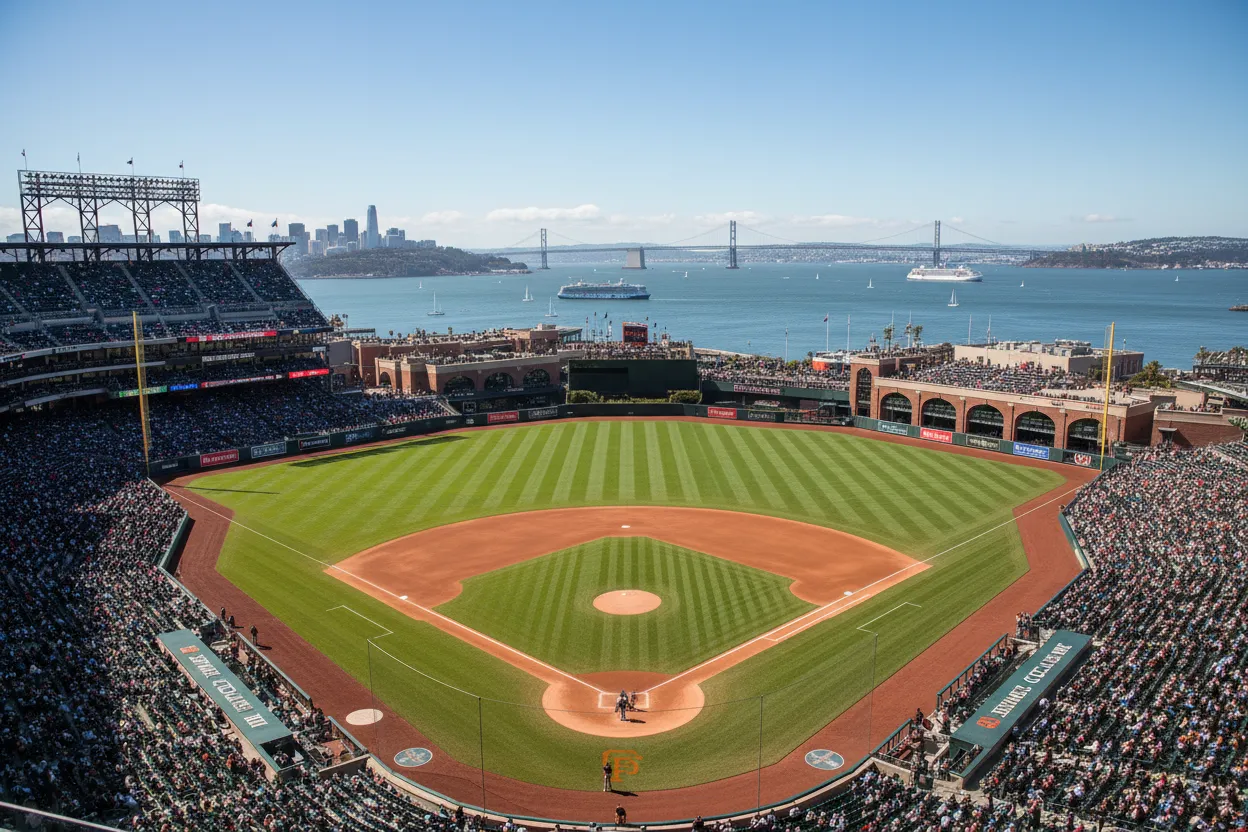 Oracle Park Baseball Game