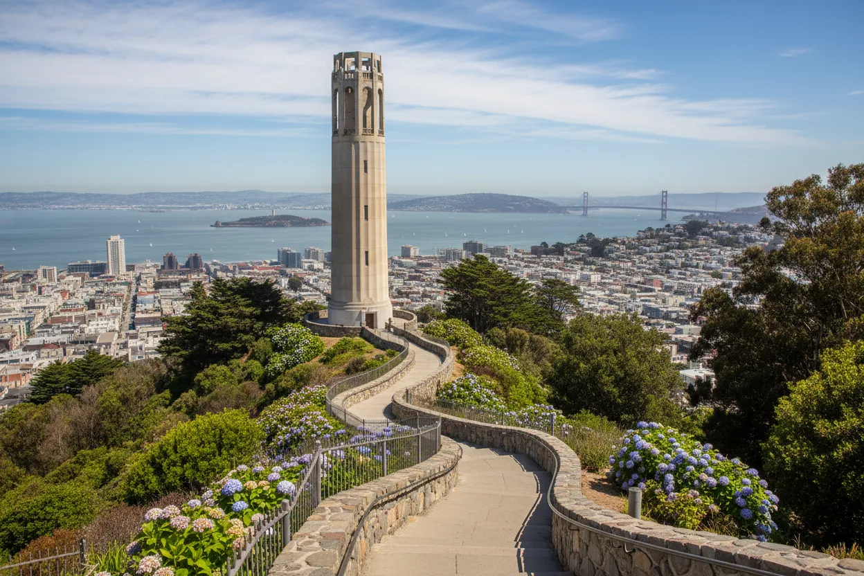 Coit Tower Climb