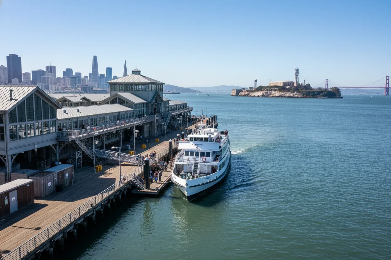 Pier 33 Alcatraz Landing