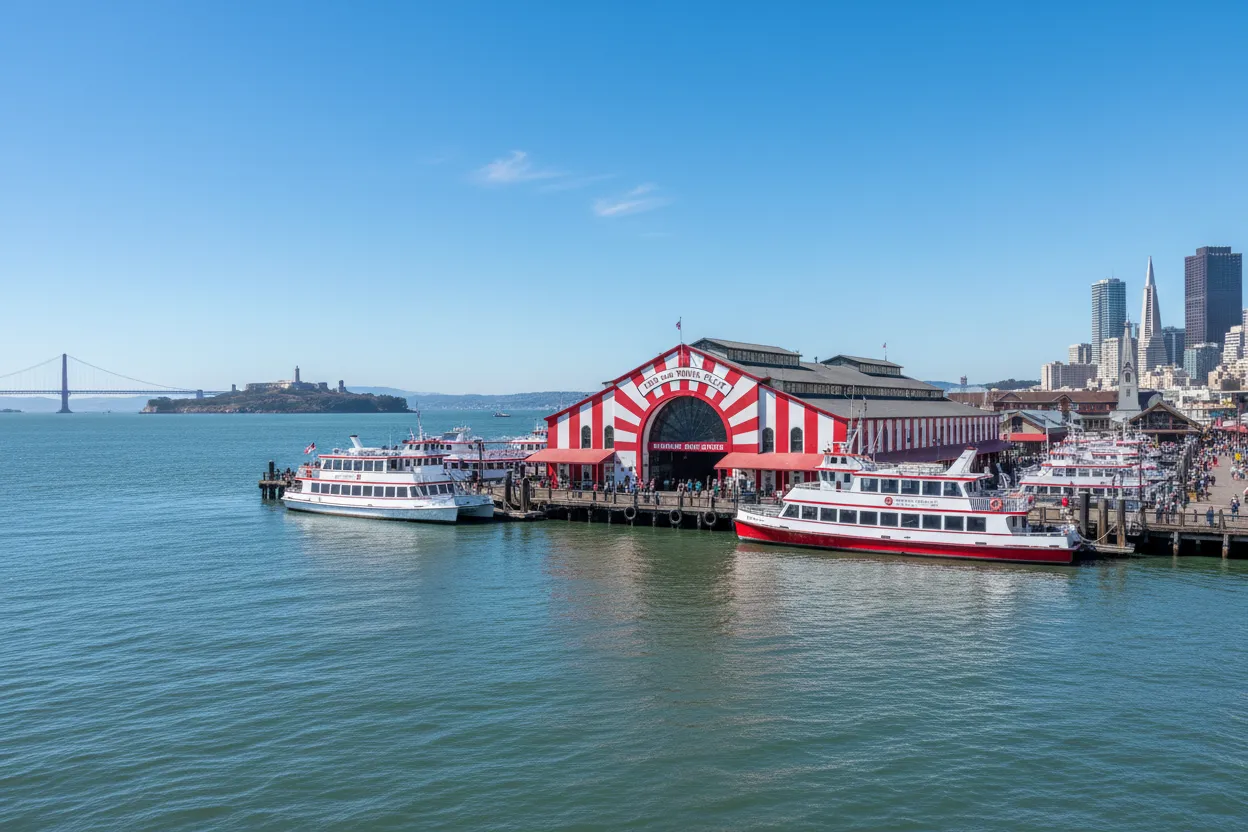 Pier 43 1/2 Red and White Fleet