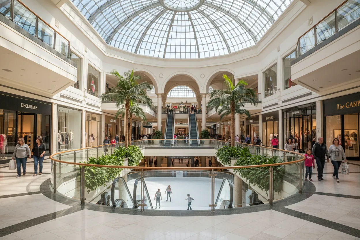 Shopping at The Galleria