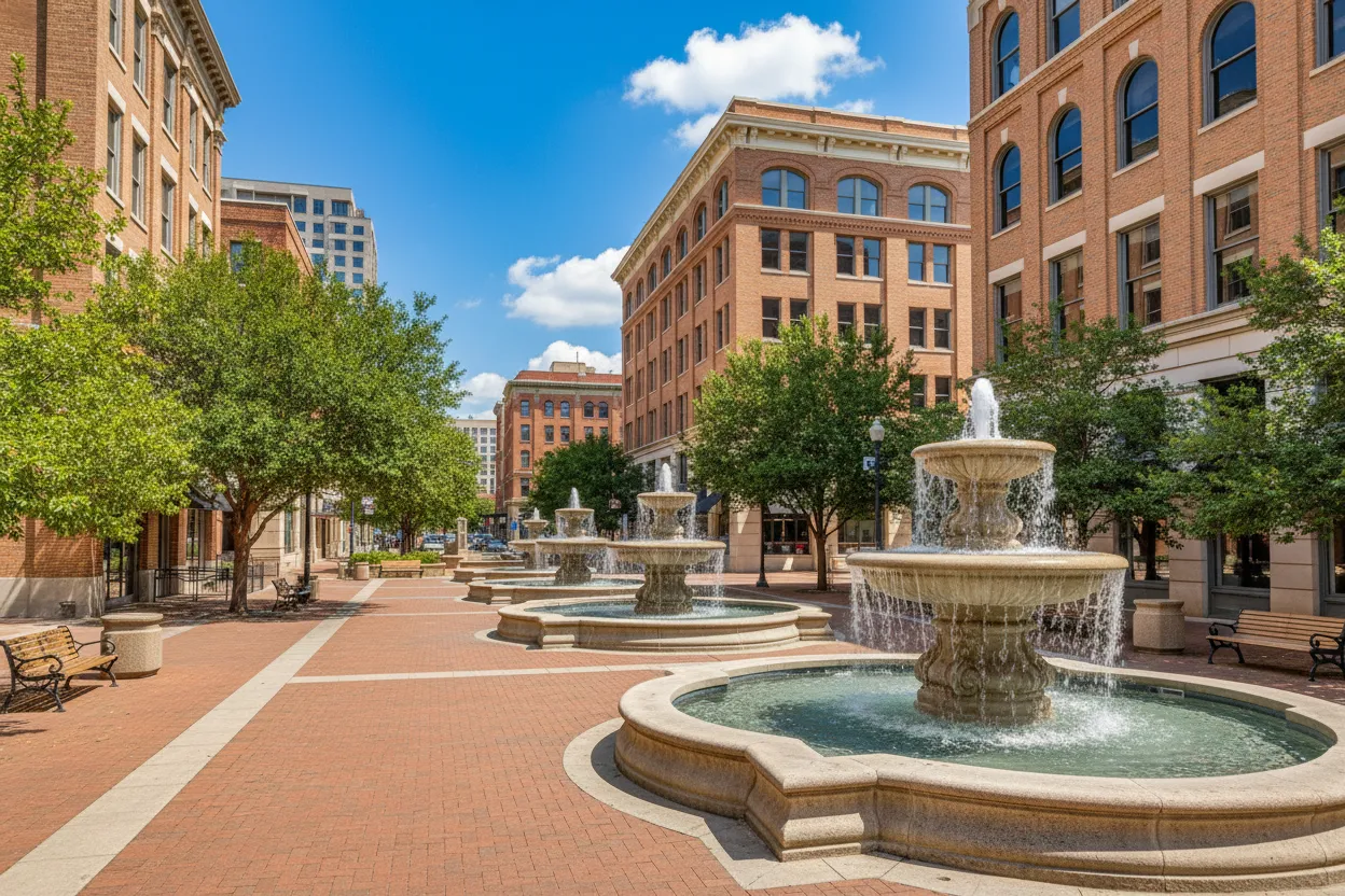 Exploring Sundance Square Plaza
