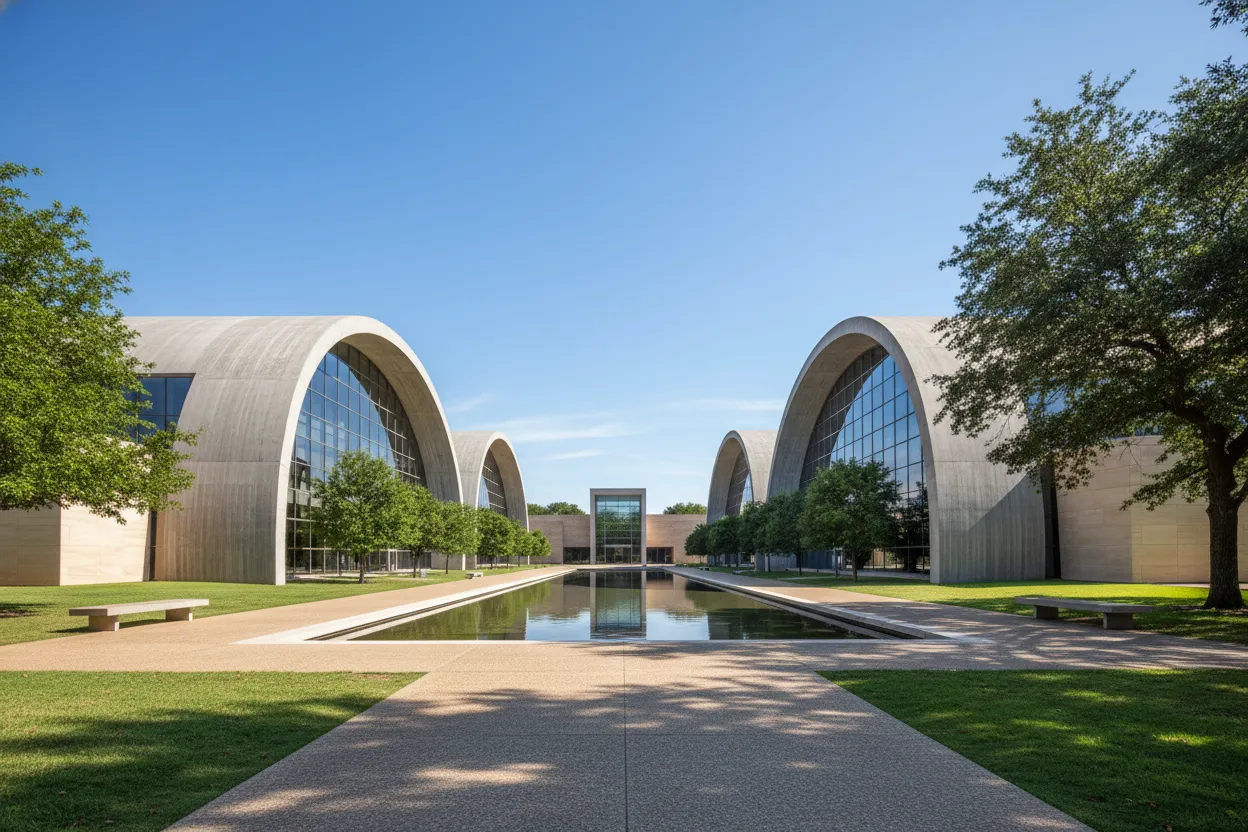 Touring the Kimbell Art Museum