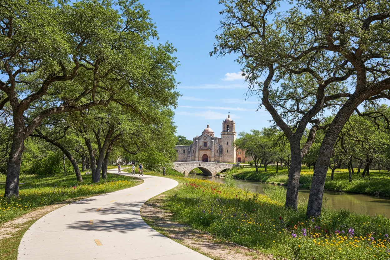 Historic Mission Trail Biking