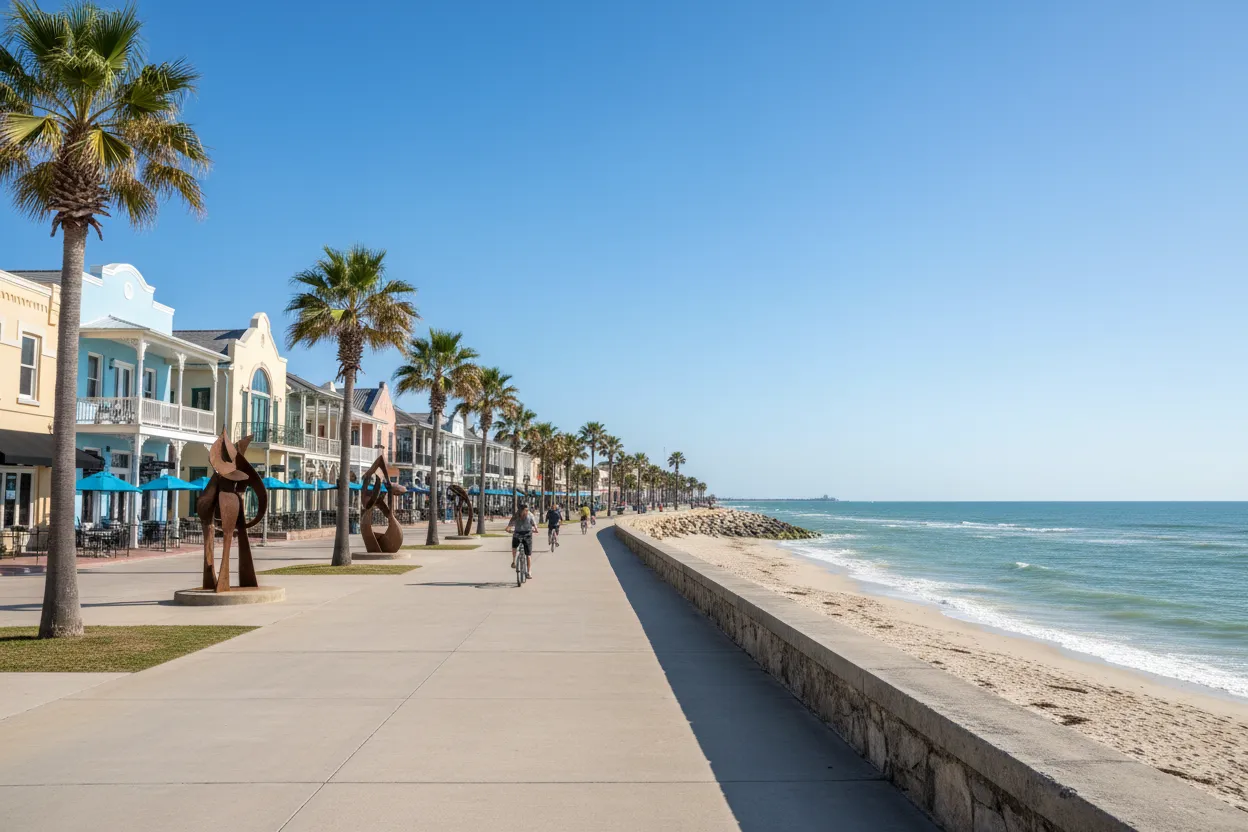 Seawall Boulevard Stroll