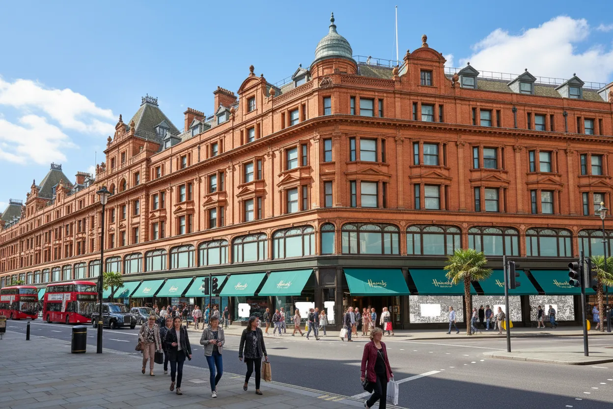Harrods Luxury Shopping