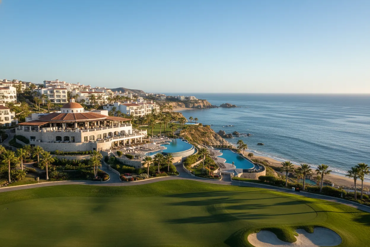 Un extenso resort ideal para familias, ubicado en los hermosos acantilados costeros del Océano Pacífico. Cuenta con varias piscinas, una gastronomía exquisita y senderos ajardinados de gran belleza. Recorrer esta amplia propiedad es increíblemente sencillo con los alquileres de Cloud of Goods, disponibles en Cabo San Lucas. Disponer de una silla de ruedas motorizada al momento del registro permite a los huéspedes disfrutar de todas las comodidades de inmediato y sin fatiga. Toda su familia apreciará la mayor comodidad durante su estadía.