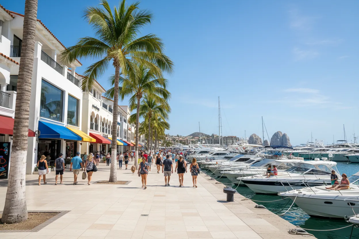 Cabo Marina Promenade Stroll