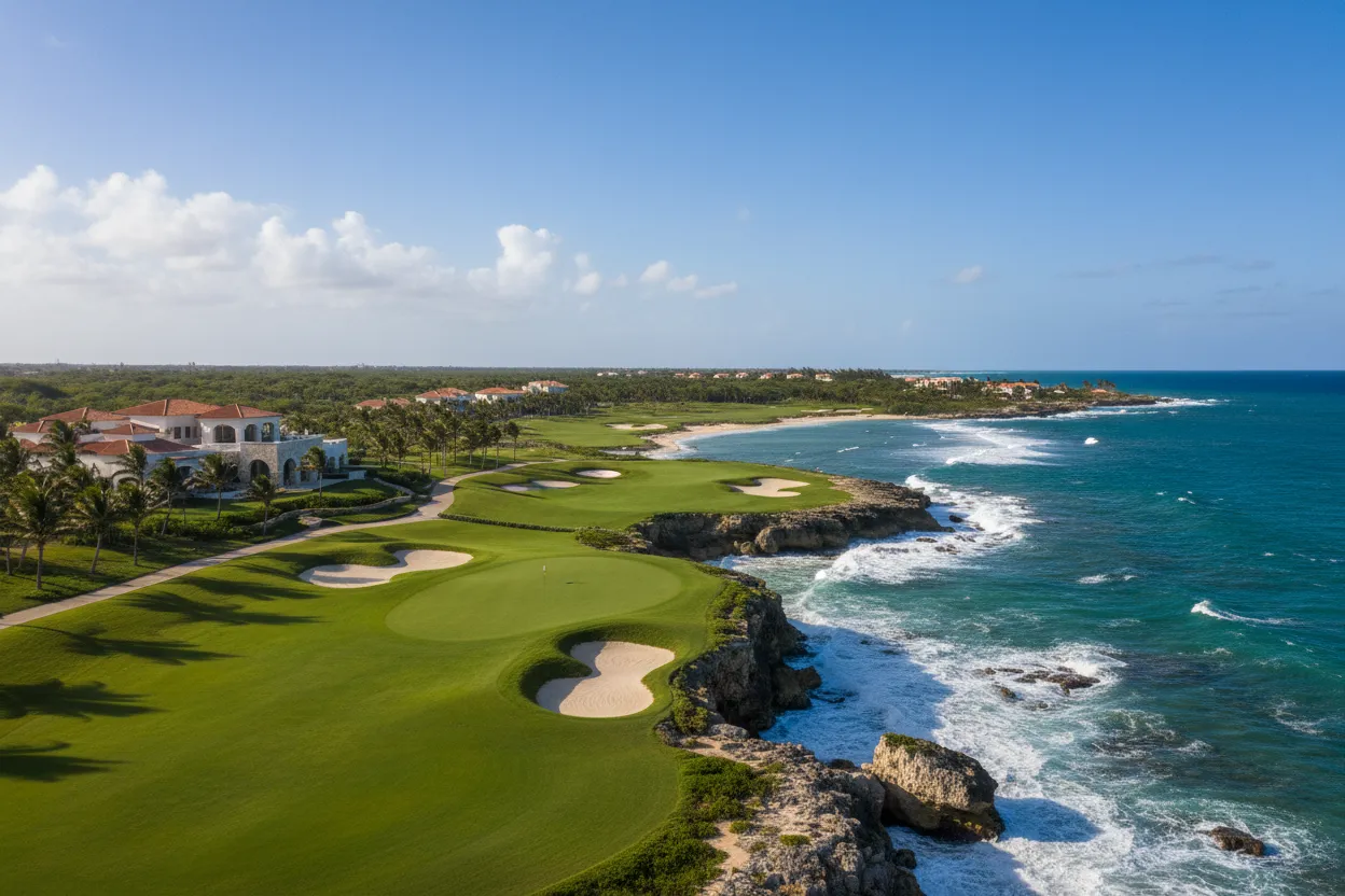 Golfing at Punta Espada