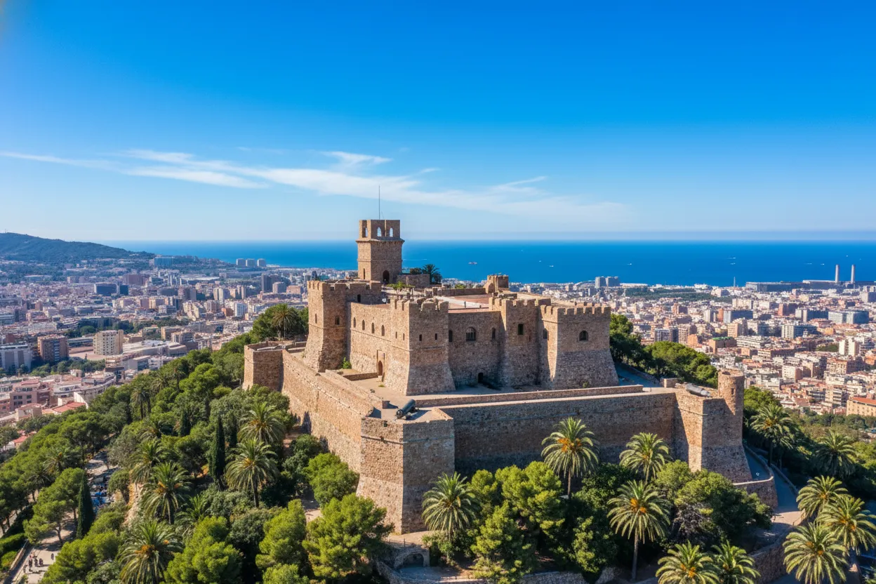 Montjuïc Castle tours enhanced by Cloud of Goods in Barcelona.