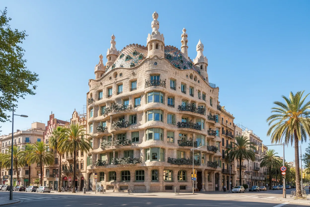 Casa Milà exploration with Cloud of Goods rentals.
