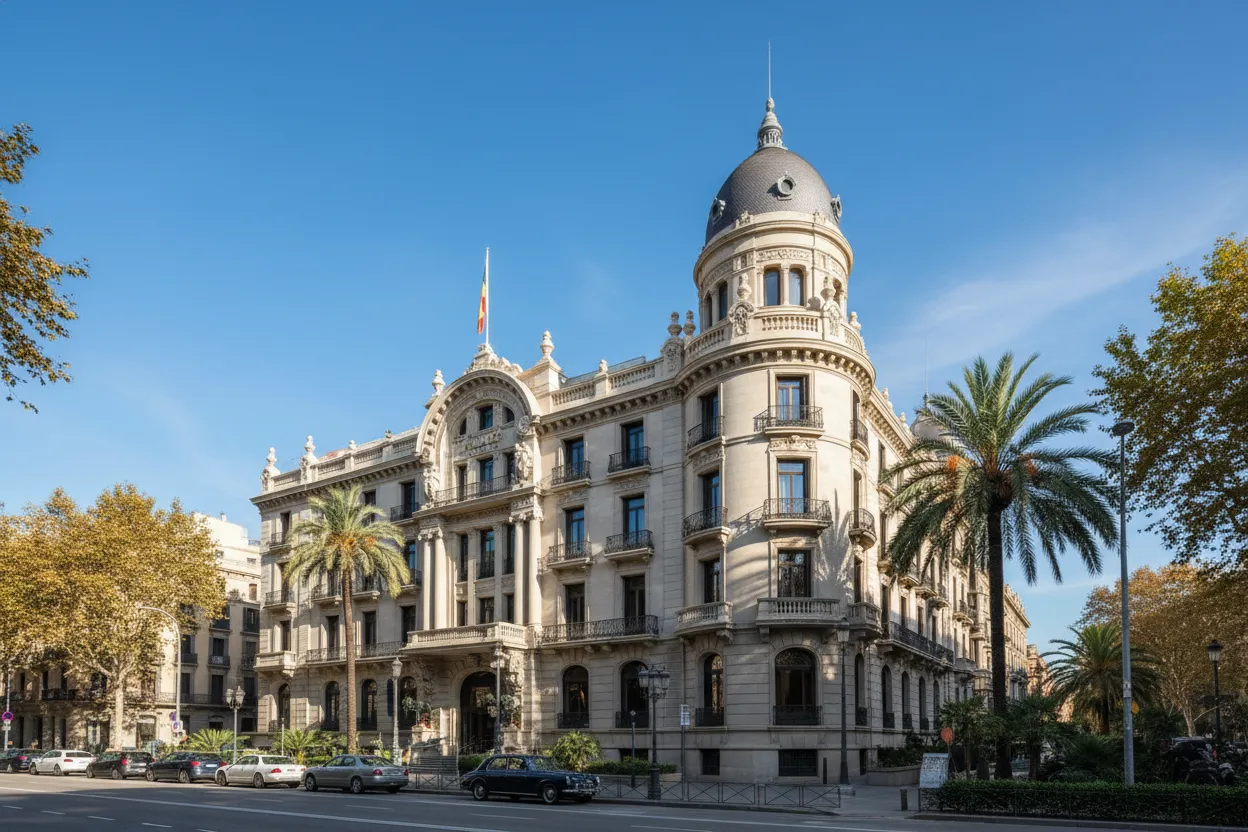 El Palace Barcelona with Cloud of Goods rental services.