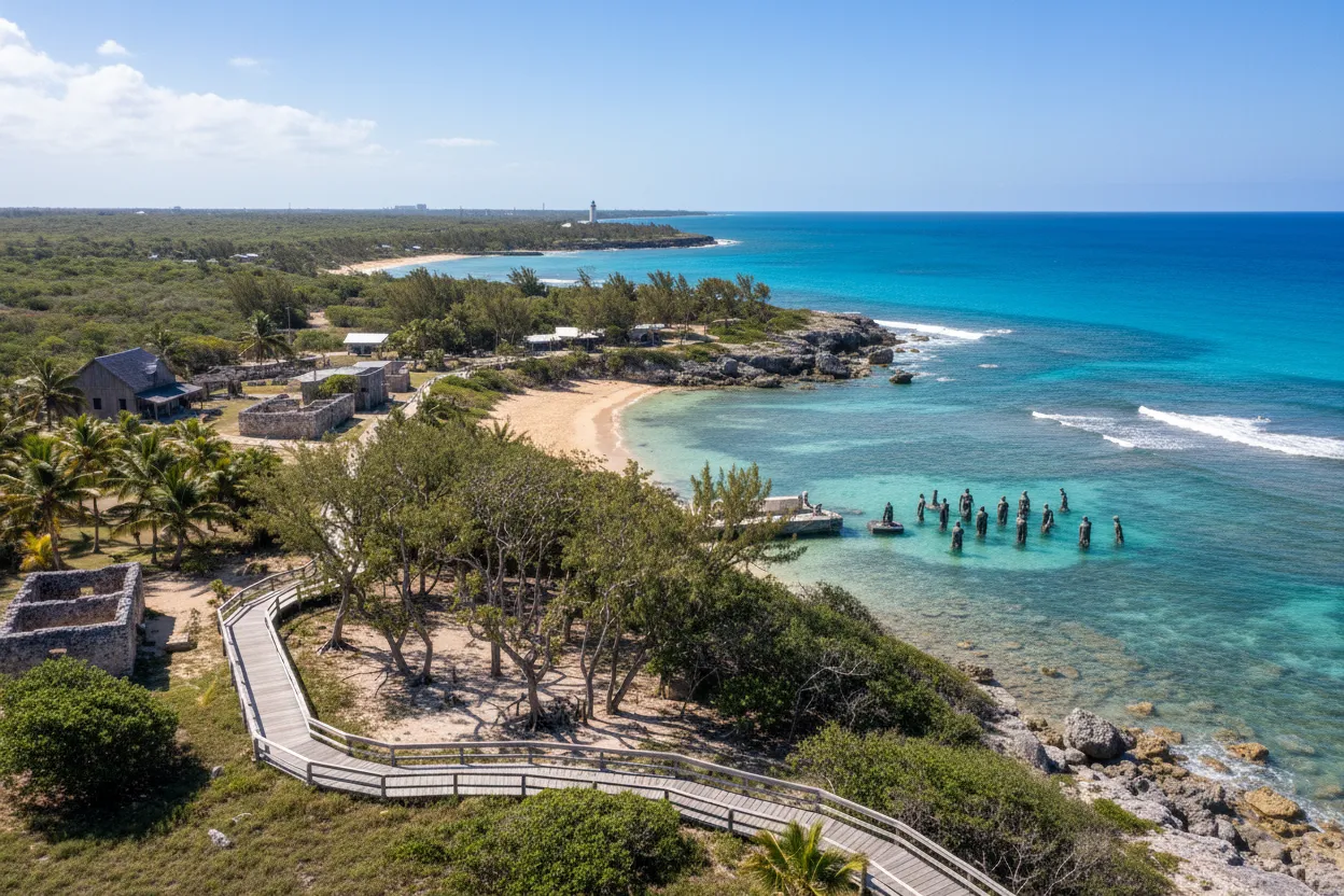 Historic national park trails supported by Cloud of Goods in Nassau.