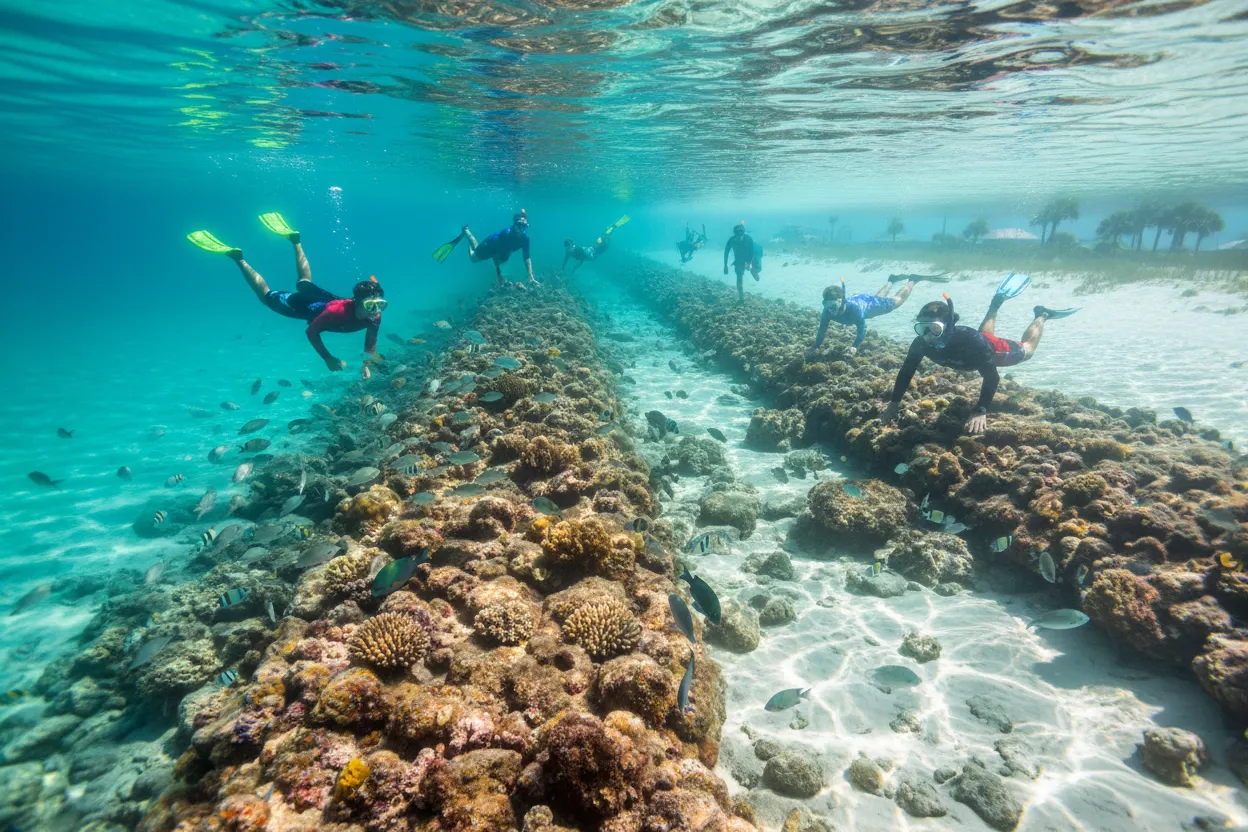 Snorkeling the Destin Jetties