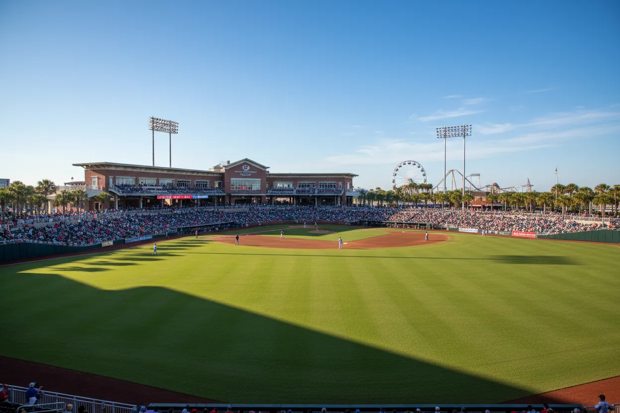 Catching a Pelicans Baseball Game