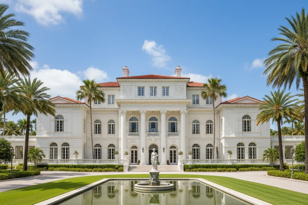 Rentals for the Henry Morrison Flagler Museum in Palm Beach.