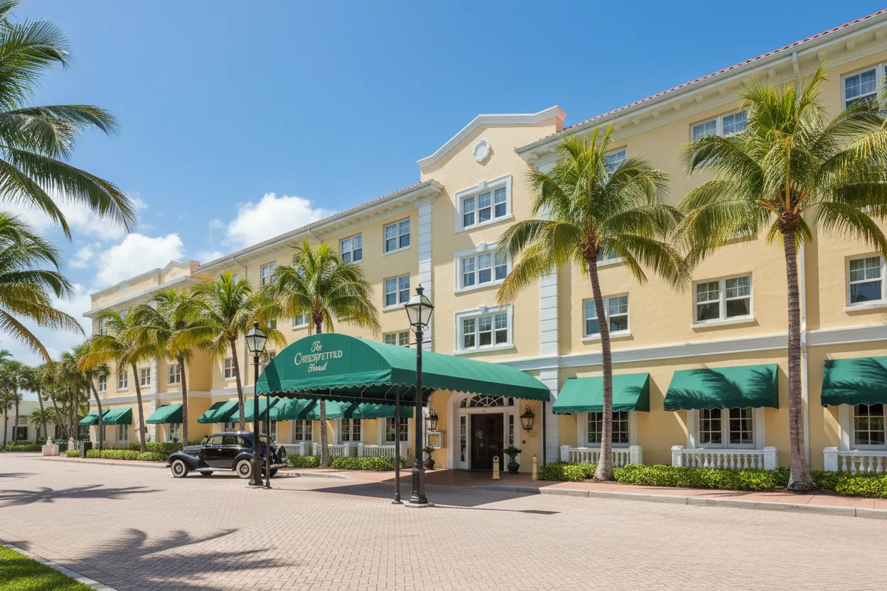 Cloud of Goods strollers delivered to The Chesterfield Palm Beach.