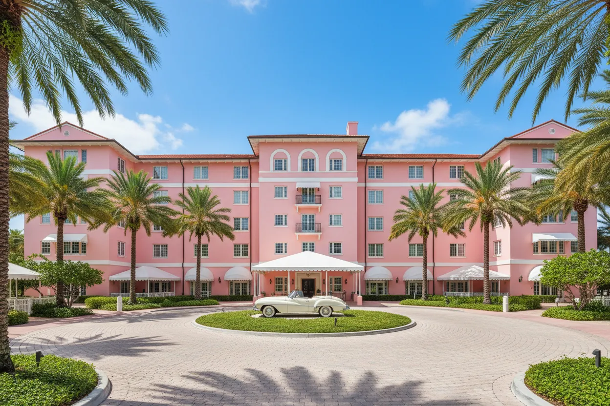 Rentals delivered to The Colony Hotel in Palm Beach.