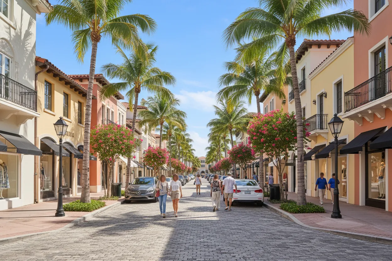 Shopping on Worth Avenue