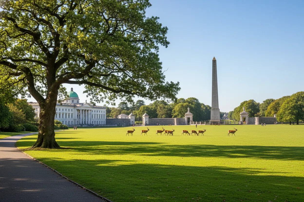 Vast greenery of Phoenix Park made accessible by Cloud of Goods Dublin