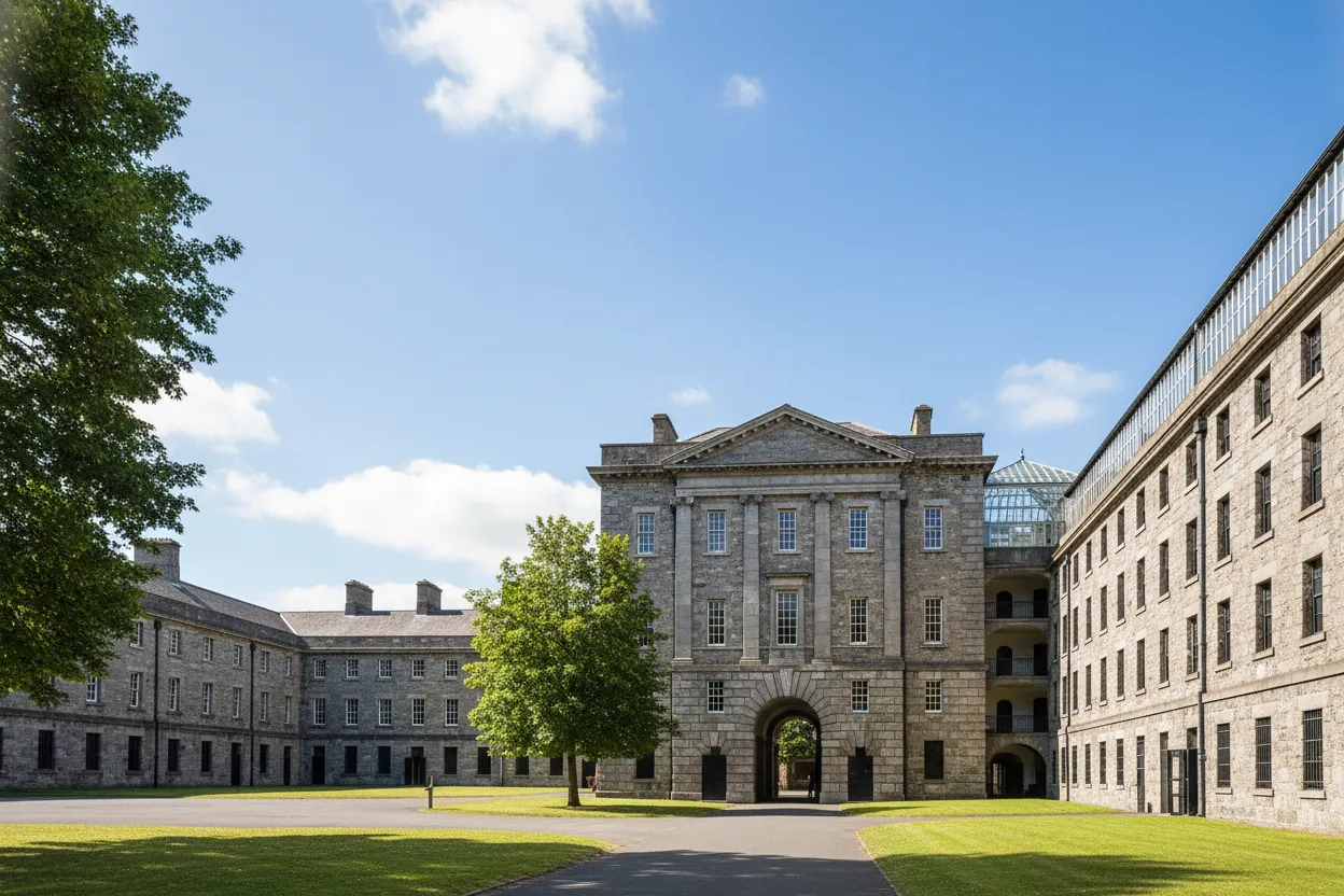Historic Kilmainham Gaol tours with Cloud of Goods rentals Dublin