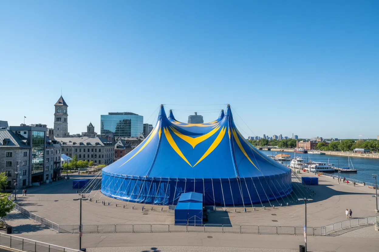 Cirque du Soleil in the Old Port