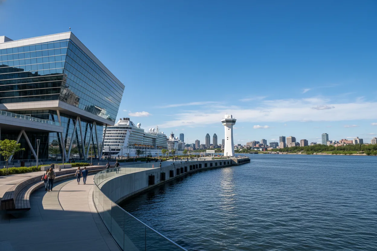 Grand Quay of the Port of Montreal