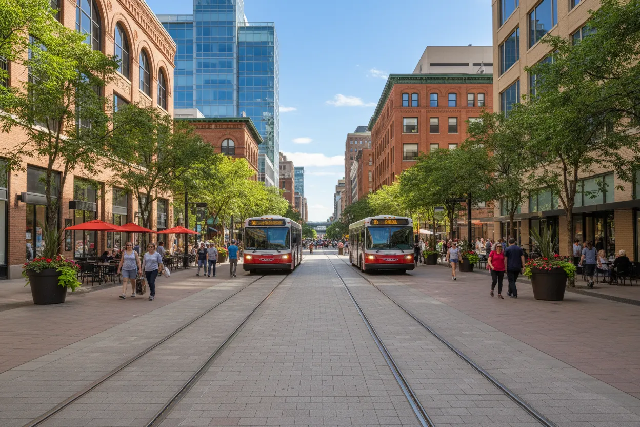 Strolling the 16th Street Mall