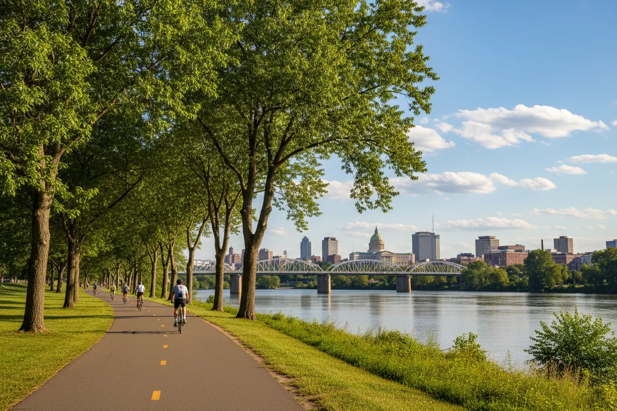 Biking the Capital Area Greenbelt