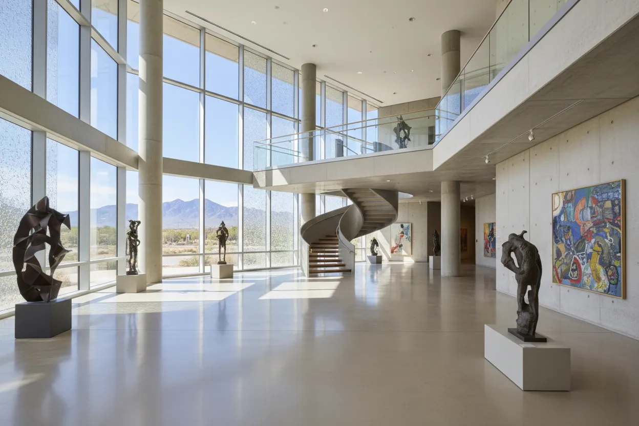 Albuquerque Museum Art Viewing
