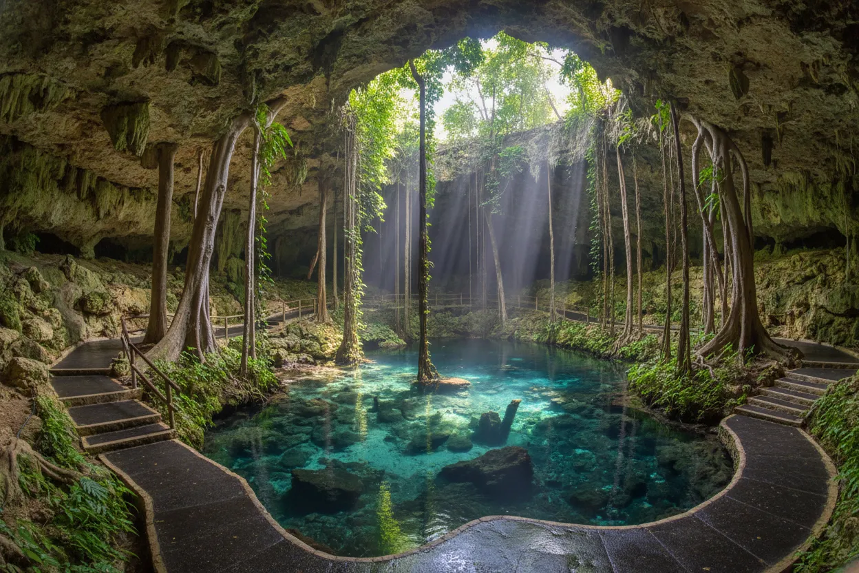 Exploring Underground Cenotes