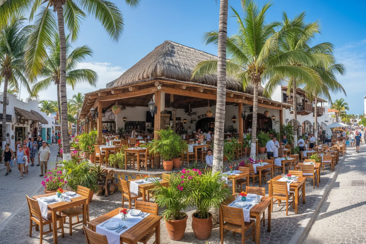 Dining on Quinta Avenida