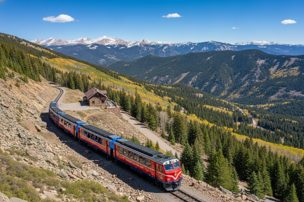 Riding the Broadmoor Manitou and Pikes Peak Cog Railway