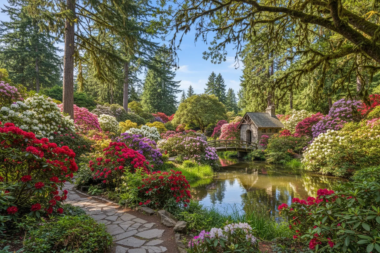 Crystal Springs Rhododendron Garden Walk